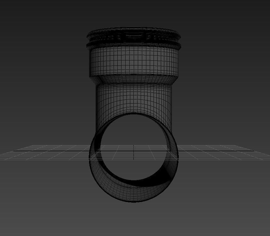 Plastic Pipe Tee 3D model_5