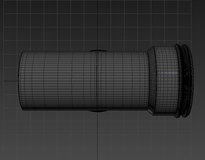 Plastic Pipe Tee 3D model_2