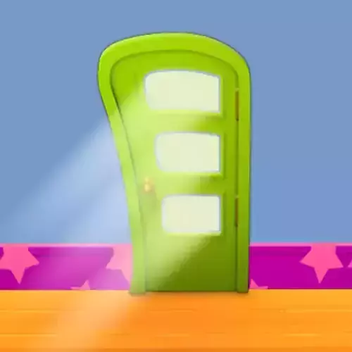 Door Cartoon 3D model