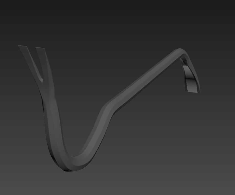 Nail Puller 3D model_4