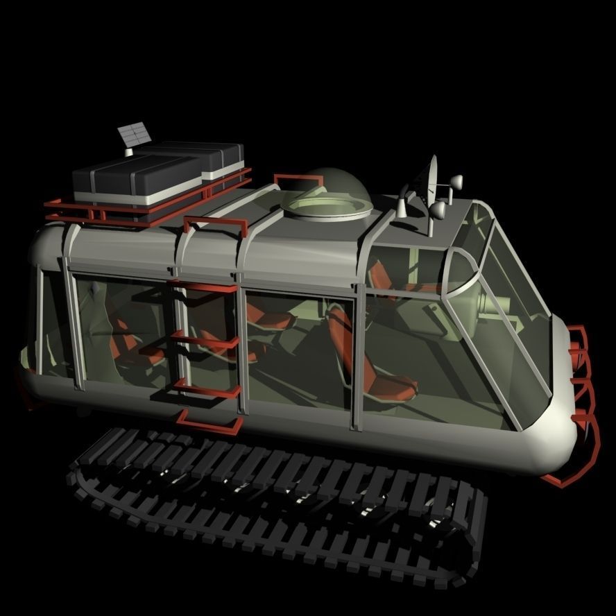 Lost In Space CHARIOT 3D Model 3D model_1