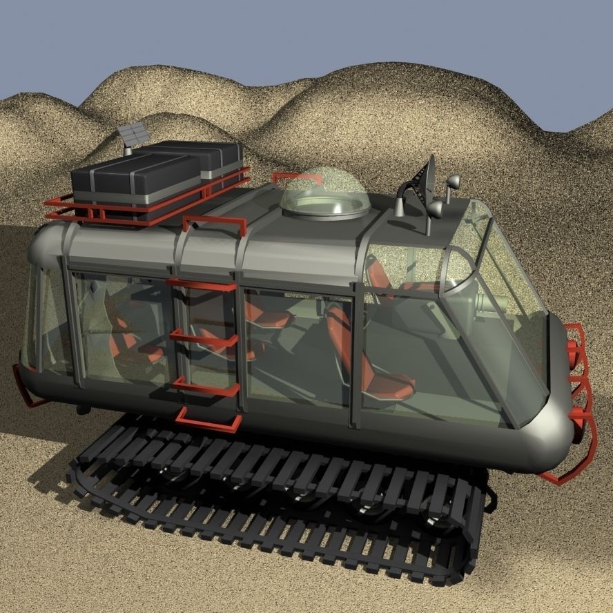 Lost In Space CHARIOT 3D Model 3D model_2