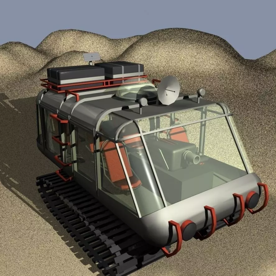 Lost In Space CHARIOT 3D Model 3D model_0