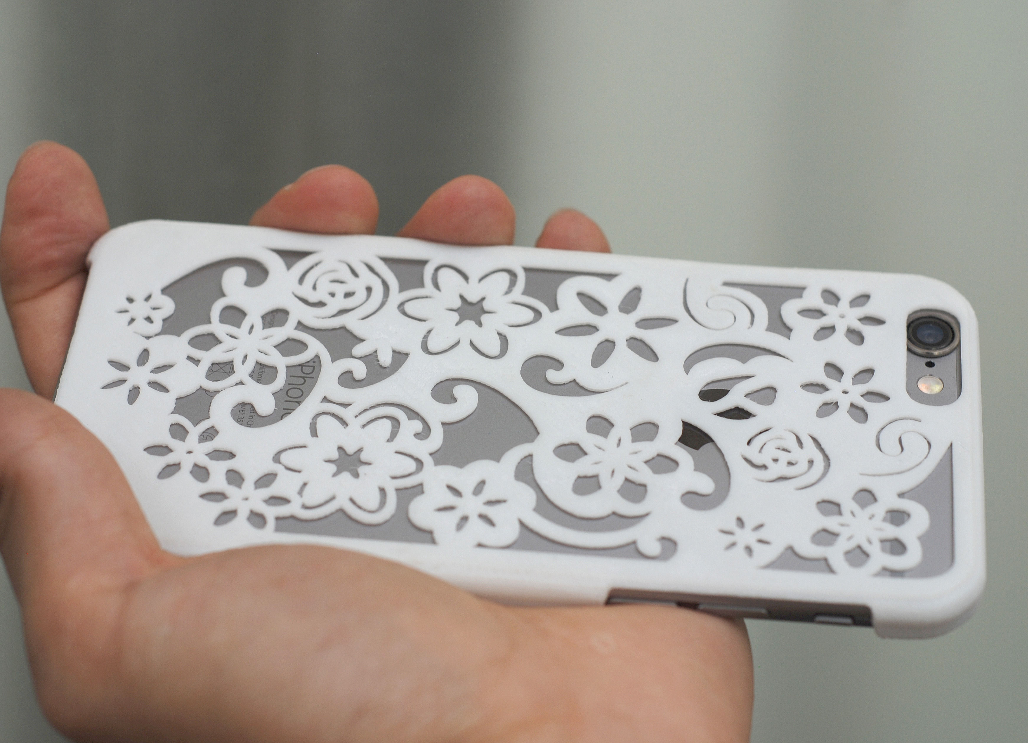 Flora Iphone 6 Case 3D print model_2