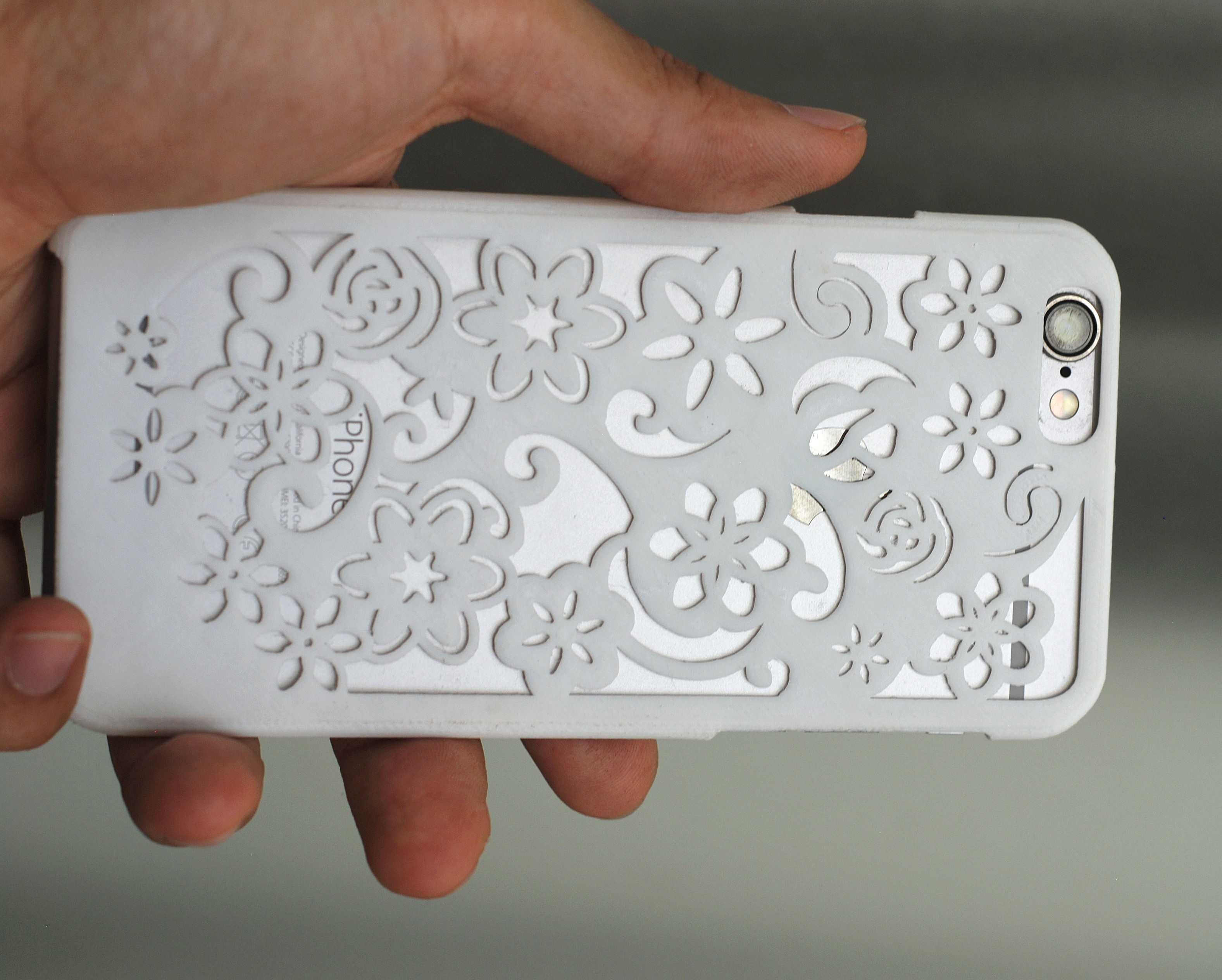 Flora Iphone 6 Case 3D print model_3