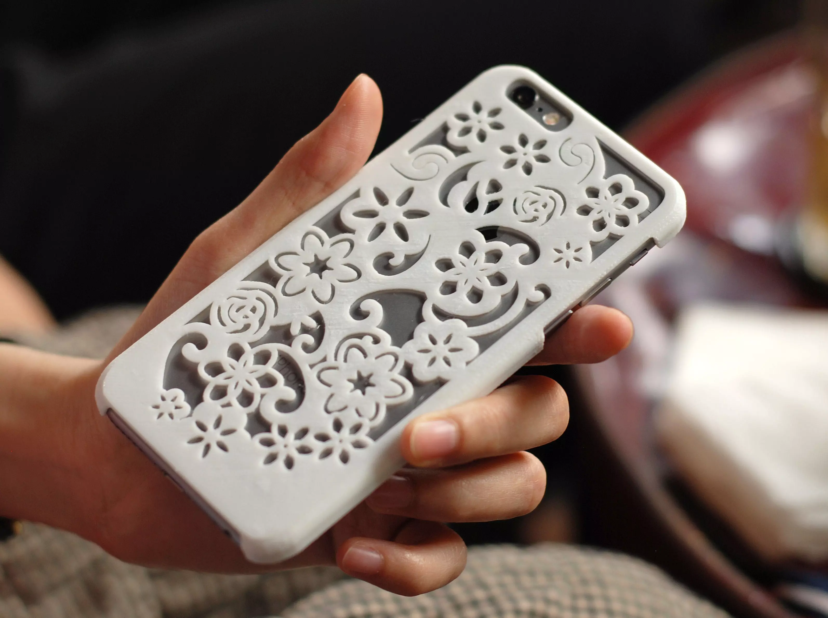 Flora Iphone 6 Case 3D print model_0
