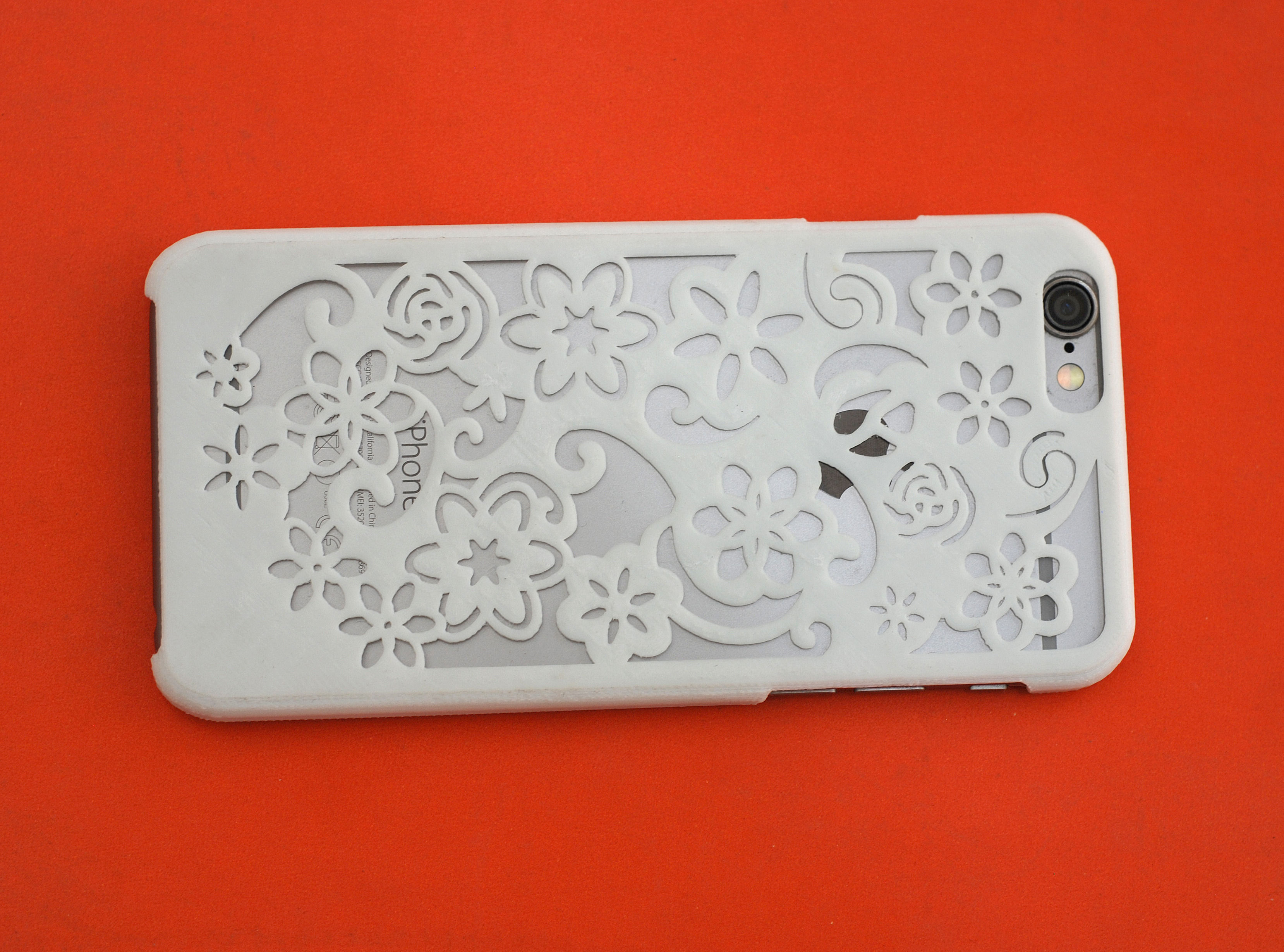 Flora Iphone 6 Case 3D print model_4