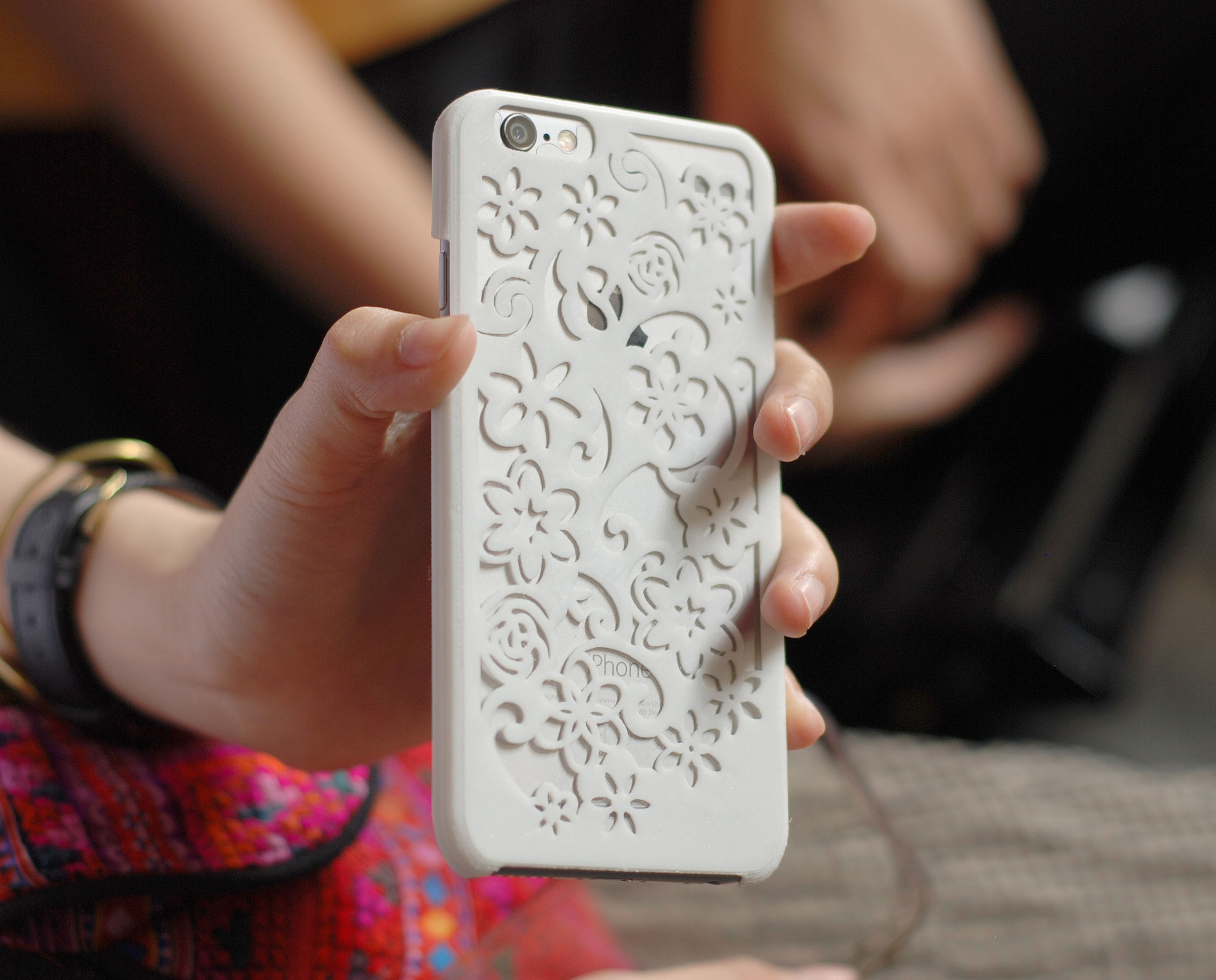 Flora Iphone 6 Case 3D print model_1