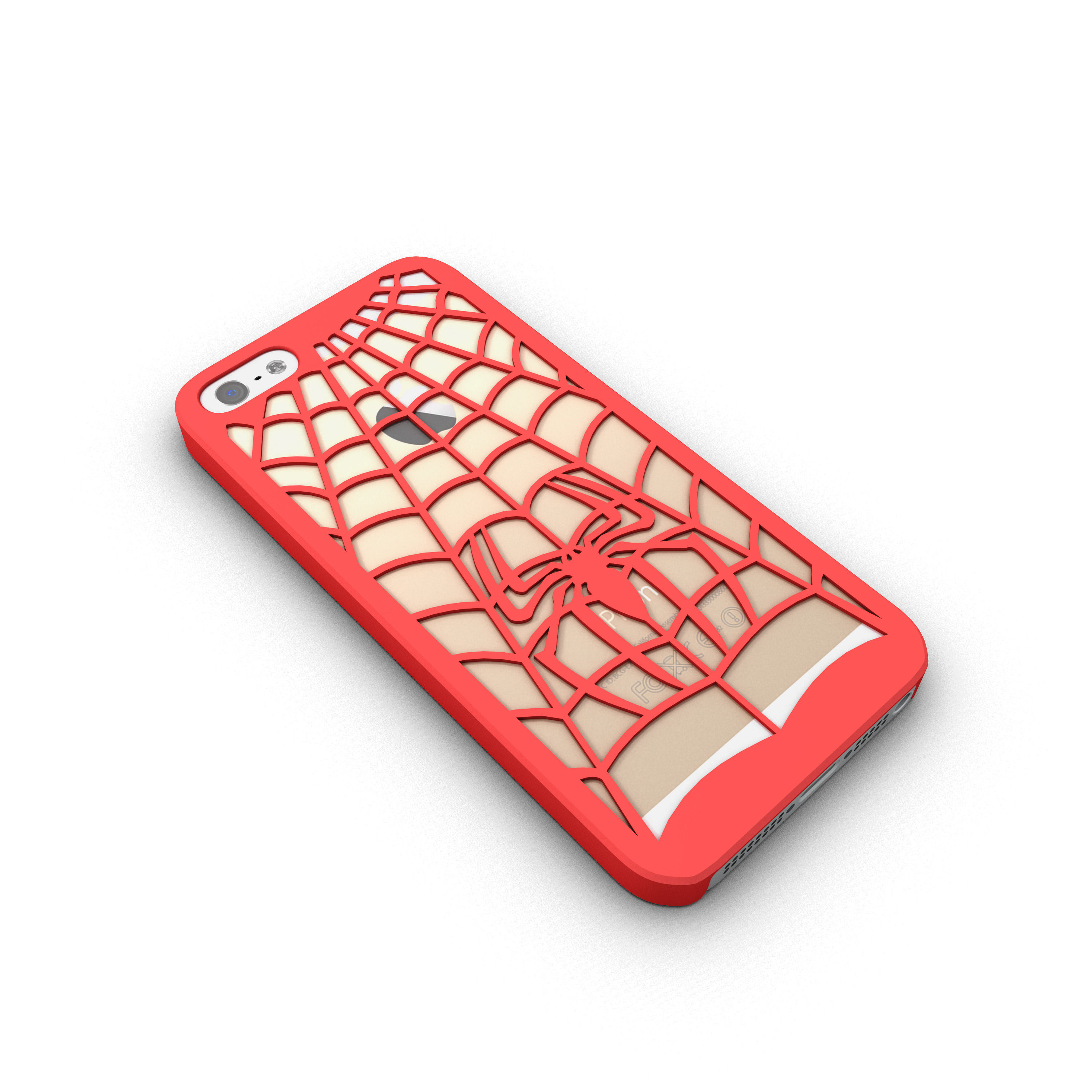 Spidersuit Iphone 5 Case 3D print model_5
