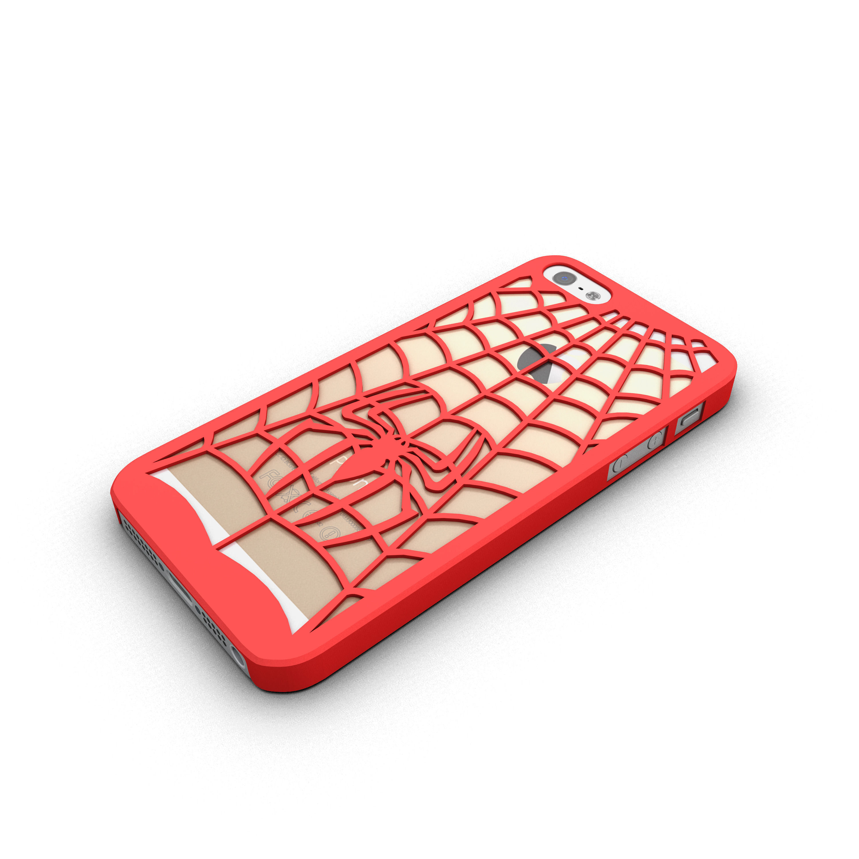 Spidersuit Iphone 5 Case 3D print model_6