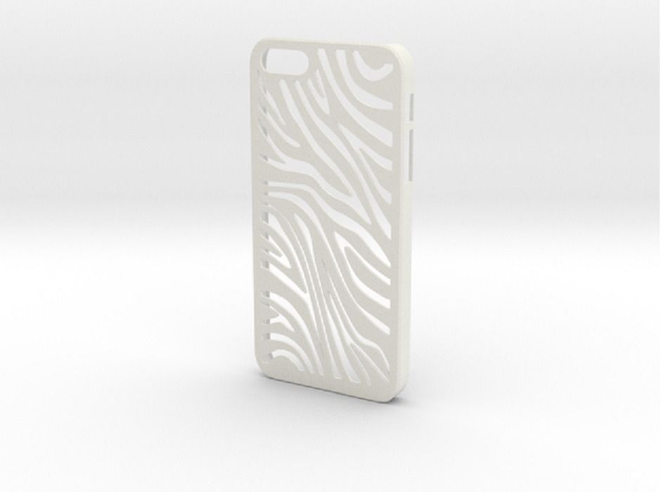 Zebra Iphone 5 Case 3D print model_9