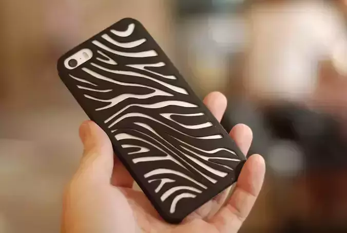 Zebra Iphone 5 Case 3D print model