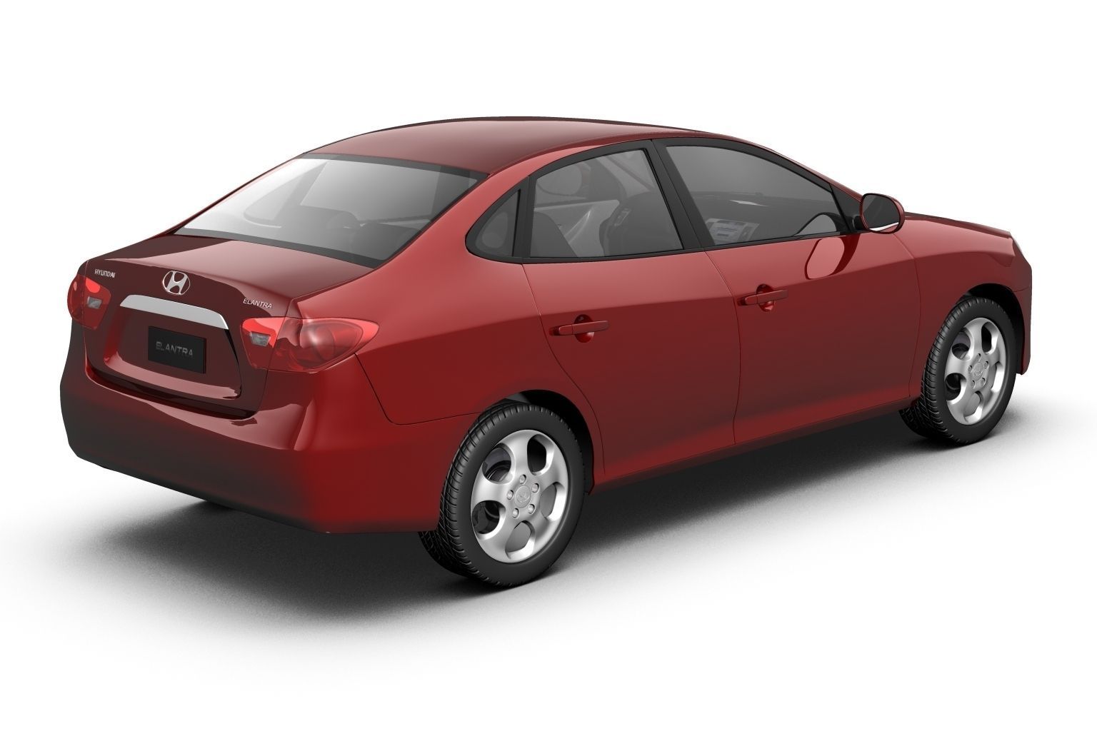 Hyundai Elantra Avante 2007 3D model_4