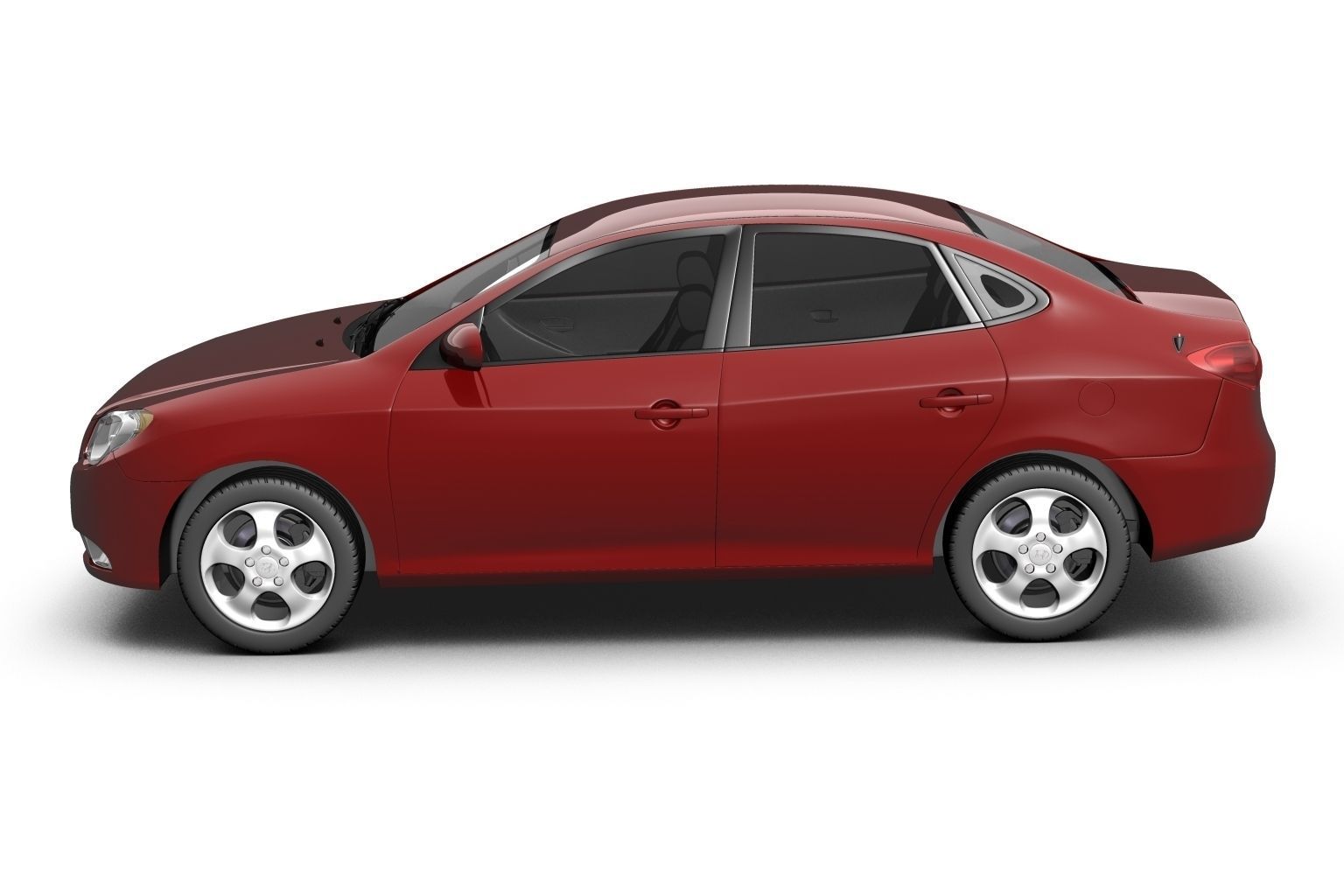 Hyundai Elantra Avante 2007 3D model_1