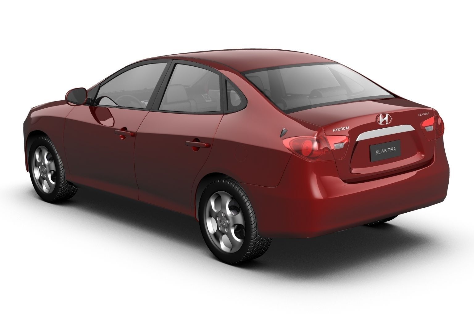 Hyundai Elantra Avante 2007 3D model_2