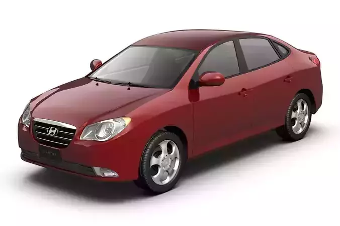 Hyundai Elantra Avante 2007 3D model