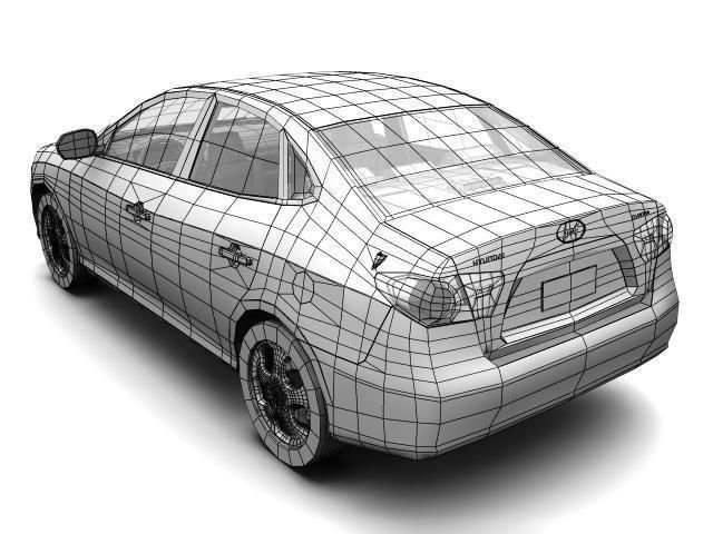 Hyundai Elantra Avante 2007 3D model_10