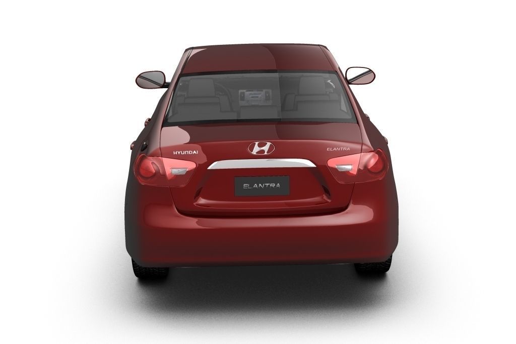 Hyundai Elantra Avante 2007 3D model_3