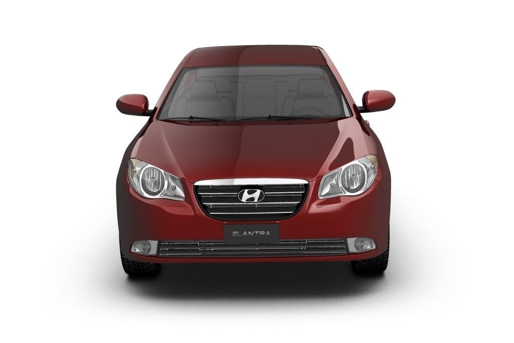Hyundai Elantra Avante 2007 3D model_7