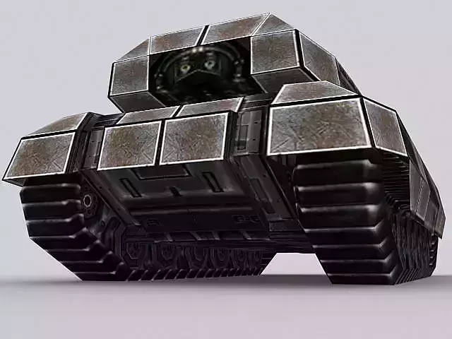 Sci-Fi Tank T-04 3D model