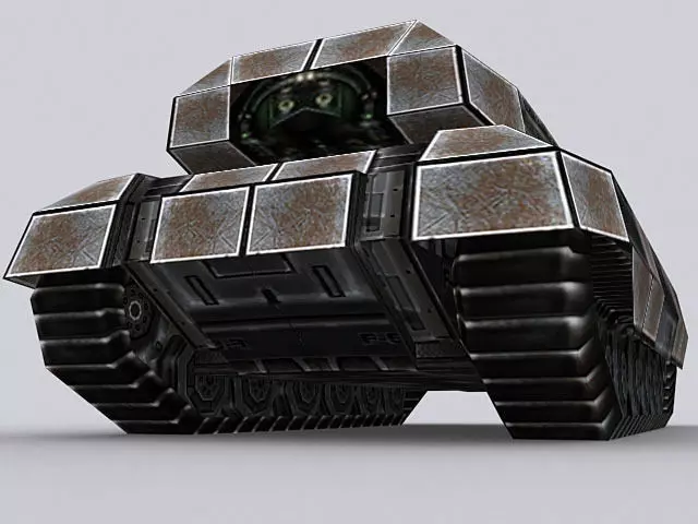 Sci-Fi Tank T-04 3D model_0