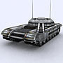 Sci-Fi Tanks collection Low-poly 3D model_32