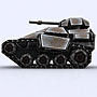 Sci-Fi Tanks collection Low-poly 3D model_87