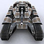 Sci-Fi Tanks collection Low-poly 3D model_23