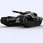 Sci-Fi Tanks collection Low-poly 3D model_60