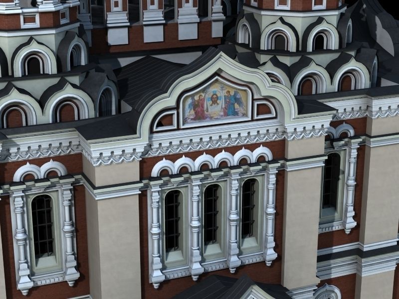 Alexander Nevsky Cathedral - Tallinn 3D model_6