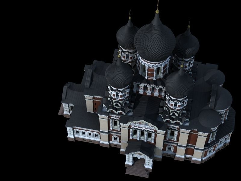 Alexander Nevsky Cathedral - Tallinn 3D model_2