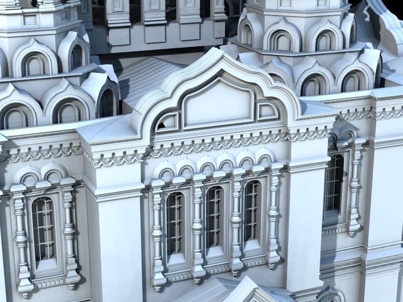 Alexander Nevsky Cathedral - Tallinn 3D model_14