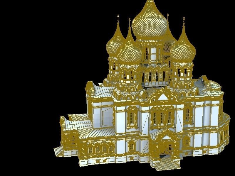 Alexander Nevsky Cathedral - Tallinn 3D model_16