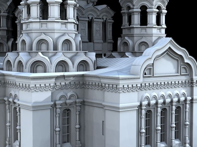 Alexander Nevsky Cathedral - Tallinn 3D model_13