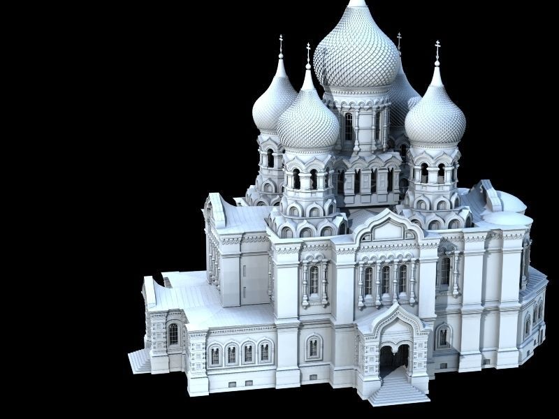 Alexander Nevsky Cathedral - Tallinn 3D model_11