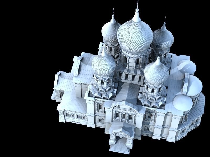 Alexander Nevsky Cathedral - Tallinn 3D model_10
