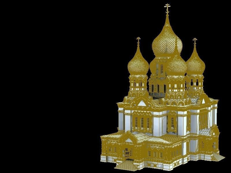 Alexander Nevsky Cathedral - Tallinn 3D model_15