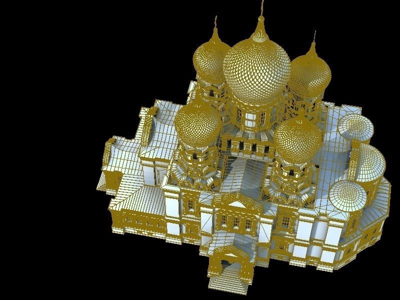 Alexander Nevsky Cathedral - Tallinn 3D model_18