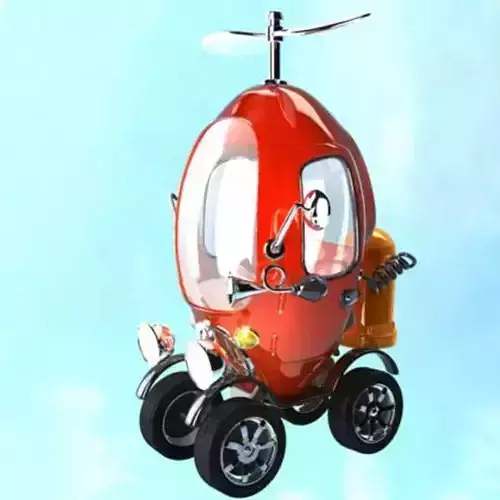 Propeller Car 3D model