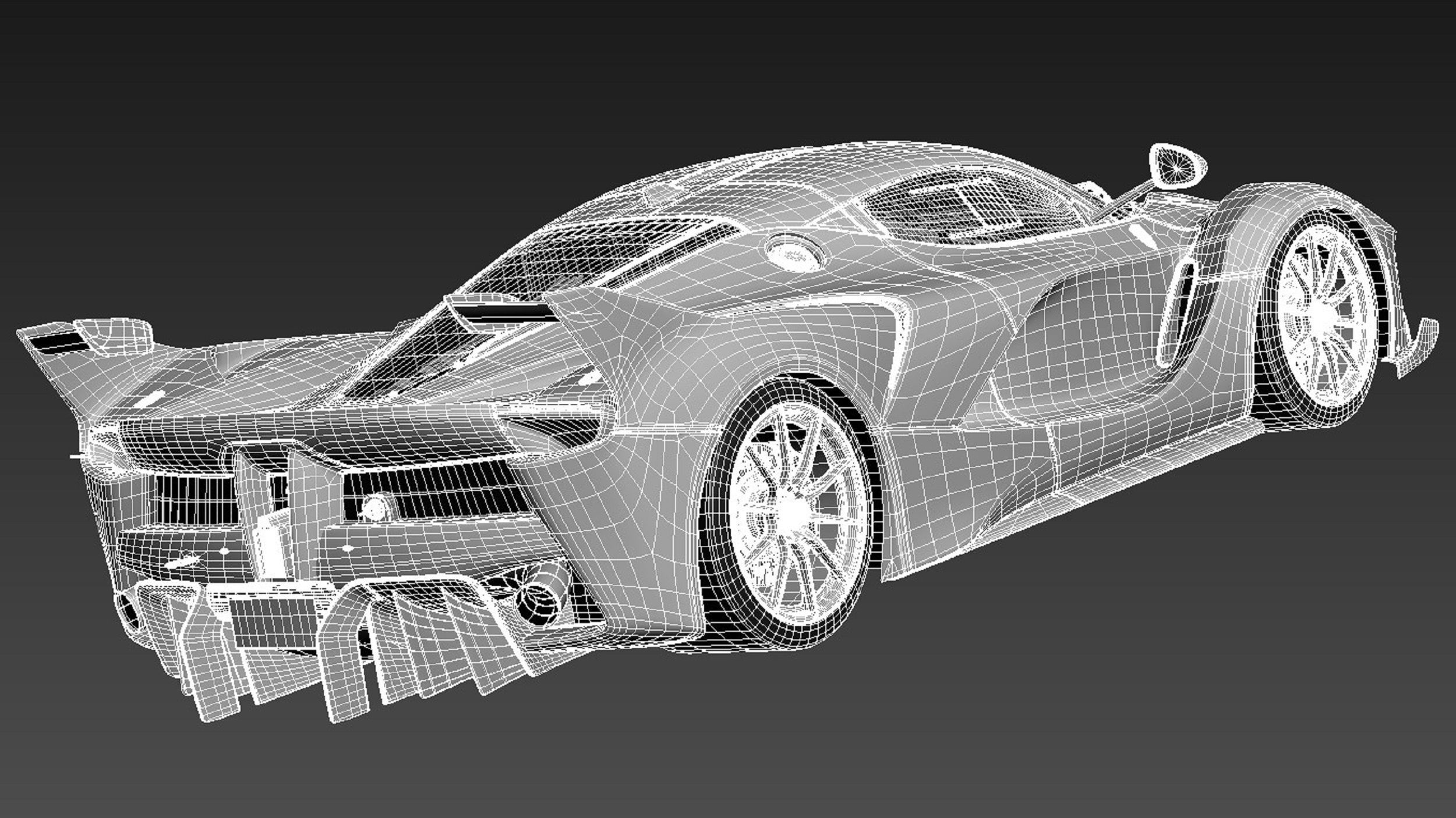 Ferrari FXX K 2015 3D model_19