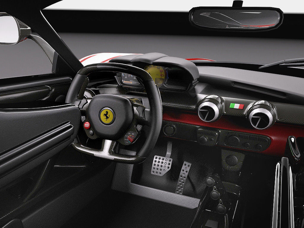 Ferrari FXX K 2015 3D model_9