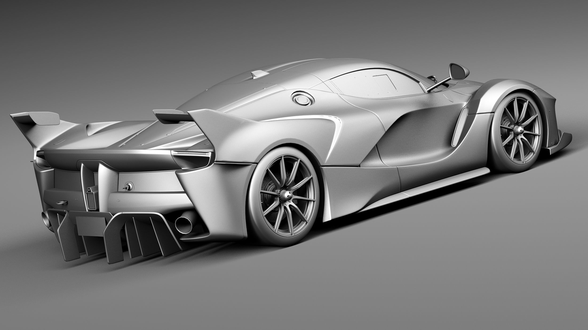 Ferrari FXX K 2015 3D model_14