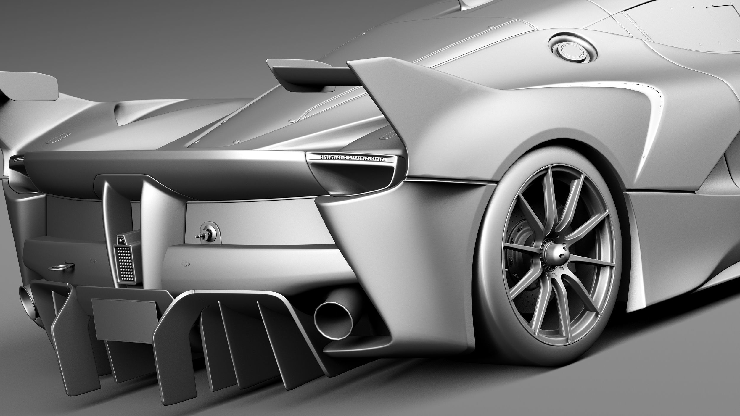 Ferrari FXX K 2015 3D model_13