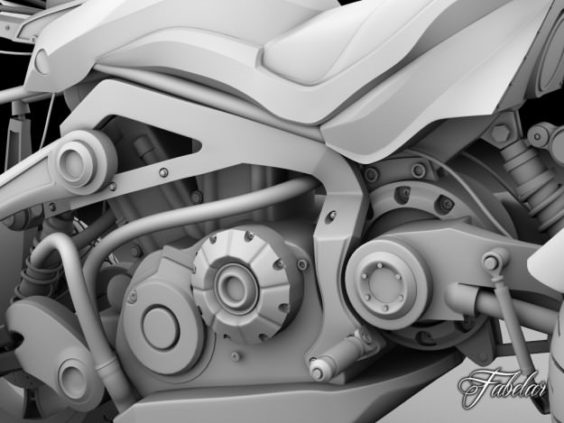 Yamaha Tesseract 3D model_15