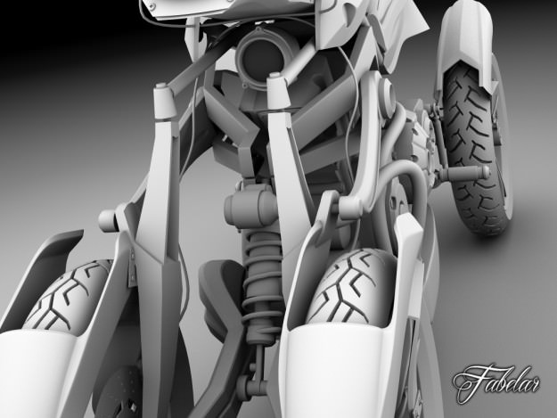 Yamaha Tesseract 3D model_11