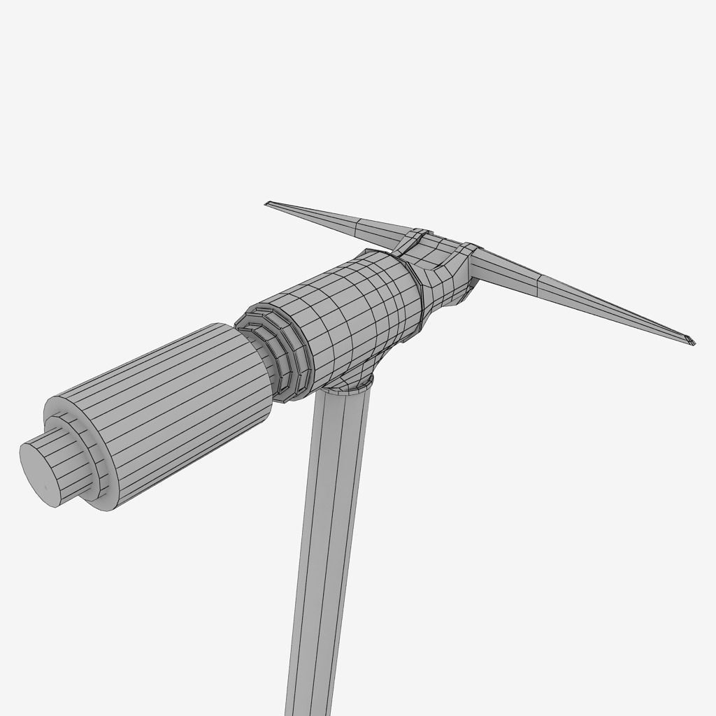 Ski lift mountain winter pack 3D model_45