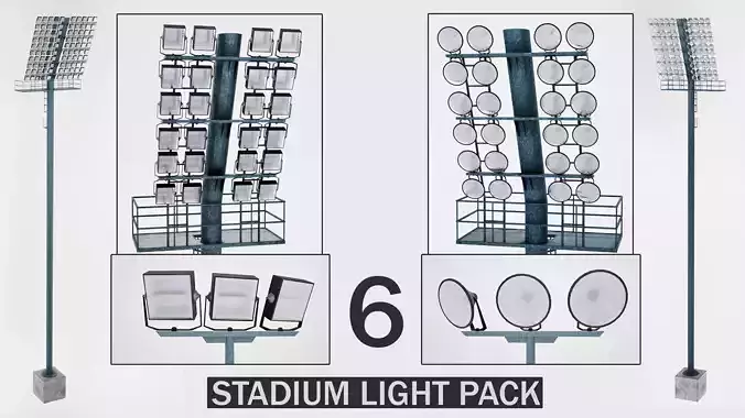 Stadium light lux pack