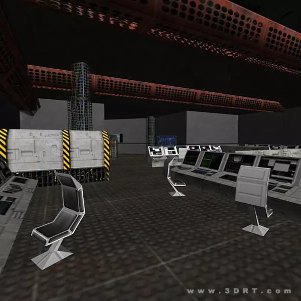 Science labs pack Low-poly 3D model_0