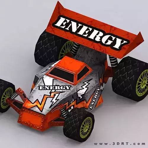 Road rush Xtreme cars megapack Low-poly 3D model