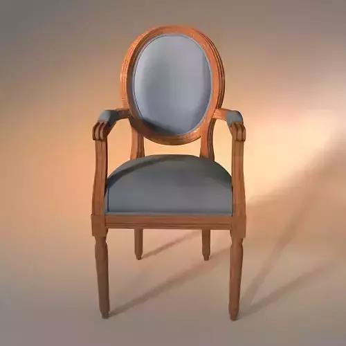 RESTORATION HARDWARE Chair Vintage French round